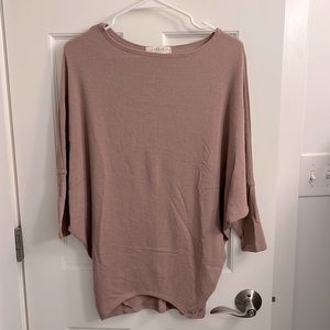 Dusty rose color, Jolie, XS, like new, 3/4 sleeve